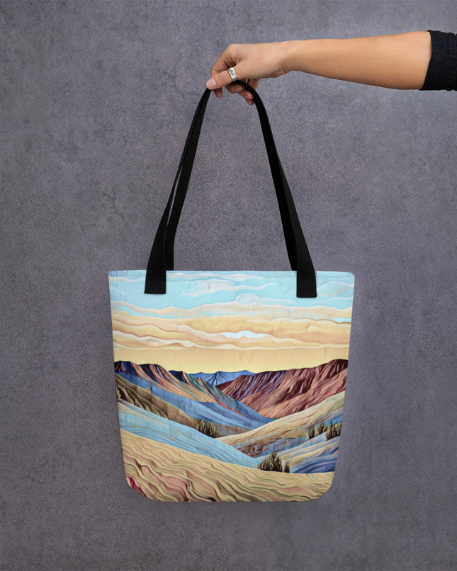 Painted Hills - Digital Art - Tote bag
