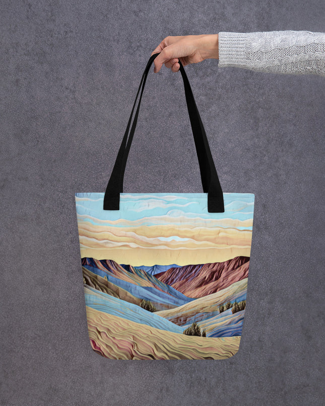 Painted Hills - Digital Art - Tote bag