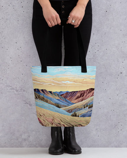 Painted Hills - Digital Art - Tote bag