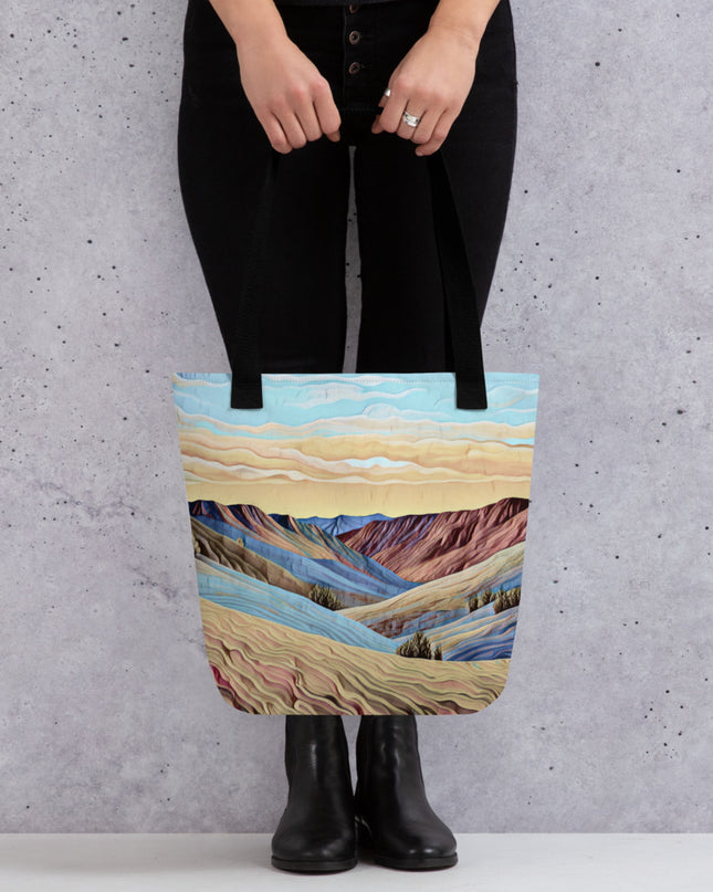 Painted Hills - Digital Art - Tote bag