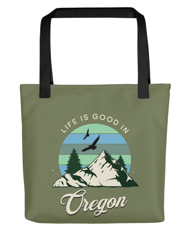 Life is Good in Oregon - Tote bag