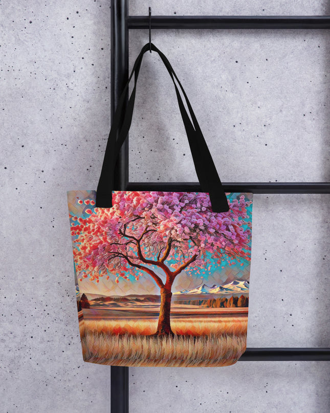 Oregon Cherry Blossoms - Tote bag