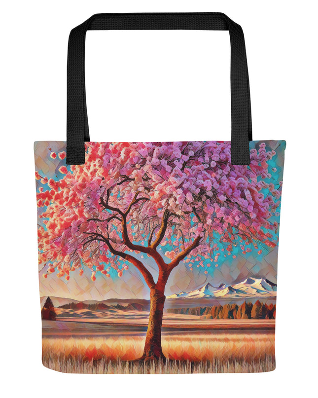 Oregon Cherry Blossoms - Tote bag