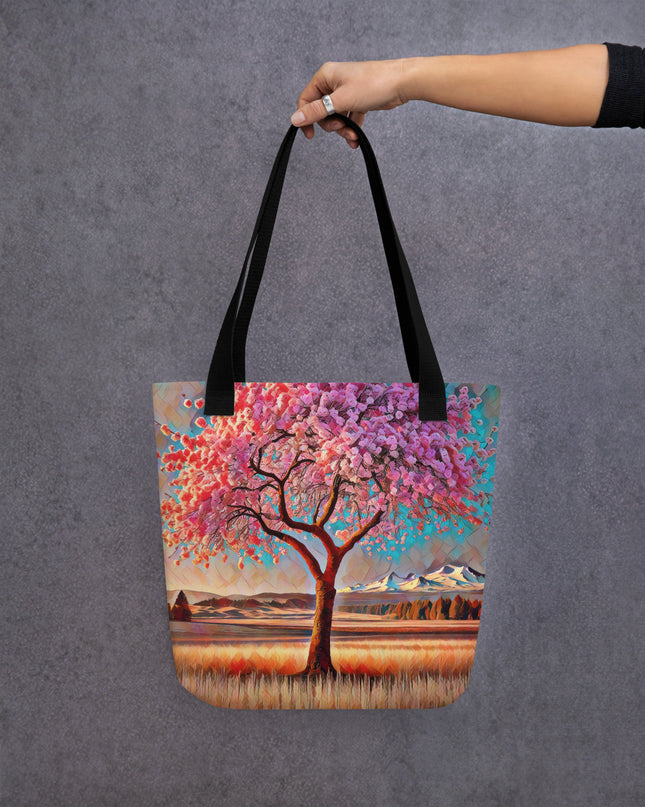 Oregon Cherry Blossoms - Tote bag