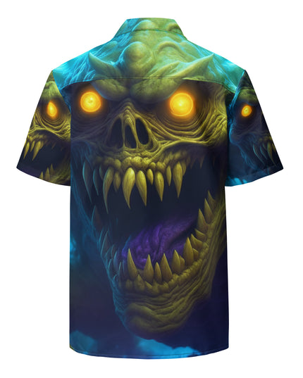 Halloween Monster - Unisex button shirt