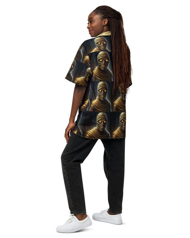 Halloween Mummy - Unisex button shirt