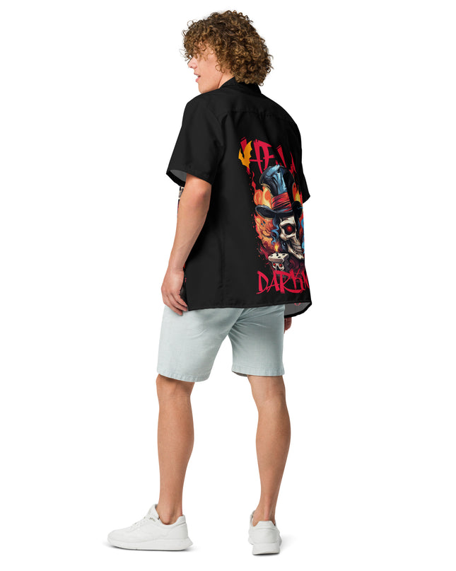 Hello Darkness - Halloween - Unisex button shirt
