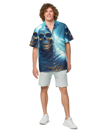Halloween Spooky Ghost Shirt - Unisex button shirt