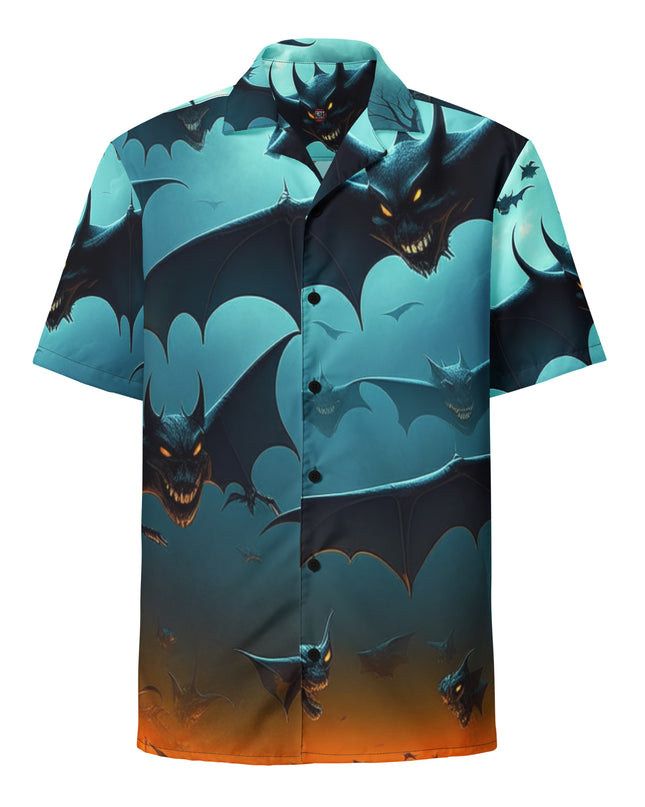Angry Bats - Halloween - Unisex button shirt