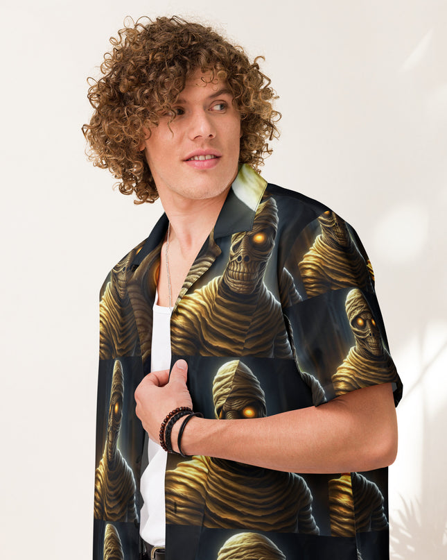 Halloween Mummy - Unisex button shirt
