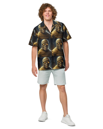 Halloween Mummy - Unisex button shirt