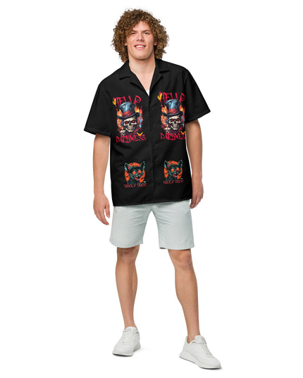 Hello Darkness - Halloween - Unisex button shirt