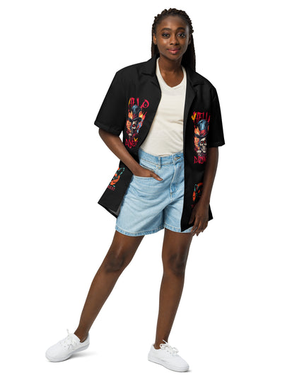 Hello Darkness - Halloween - Unisex button shirt