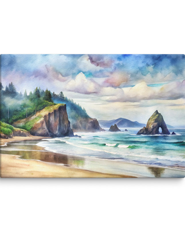 OREGON COAST - 40X60 BIG CANVAS ART