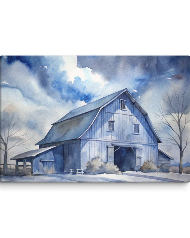 OREGON BARN - 40X60 Big Canvas Art