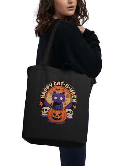 Happy - Cat - O - Ween - Eco Tote Bag