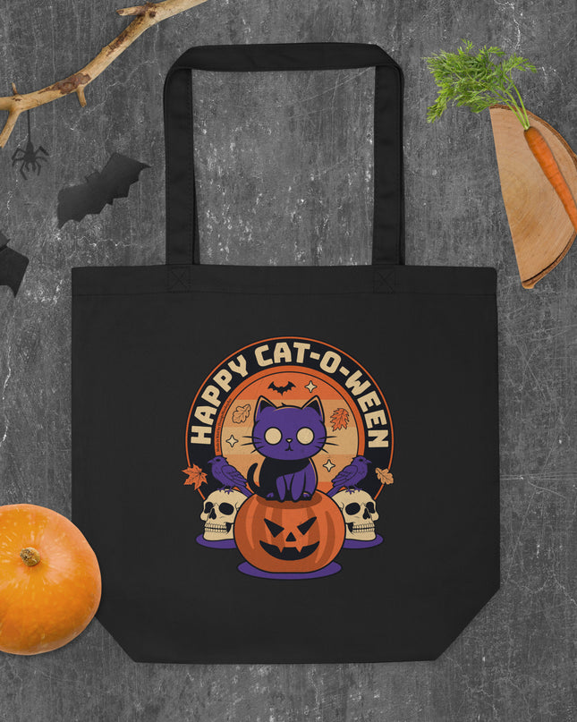 Happy - Cat - O - Ween - Eco Tote Bag