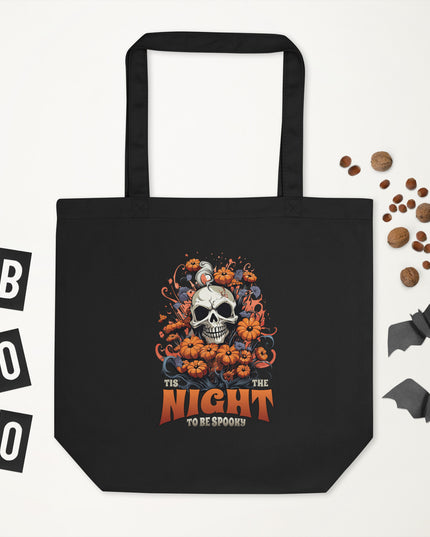 Tis the Night to be Spooky - Eco Tote Bag