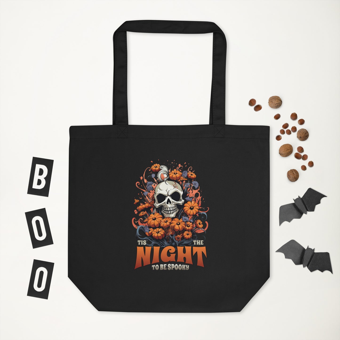Tis the Night to be Spooky - Eco Tote Bag