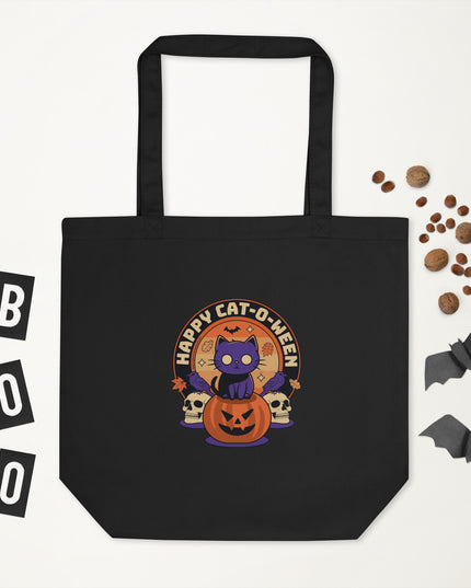 Happy - Cat - O - Ween - Eco Tote Bag