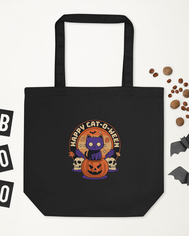 Happy - Cat - O - Ween - Eco Tote Bag