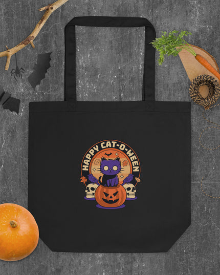 Happy - Cat - O - Ween - Eco Tote Bag