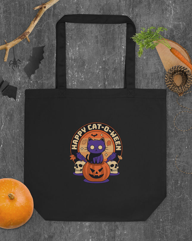 Happy - Cat - O - Ween - Eco Tote Bag