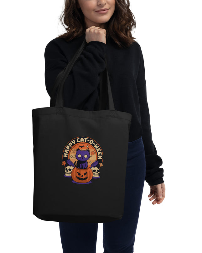 Happy - Cat - O - Ween - Eco Tote Bag