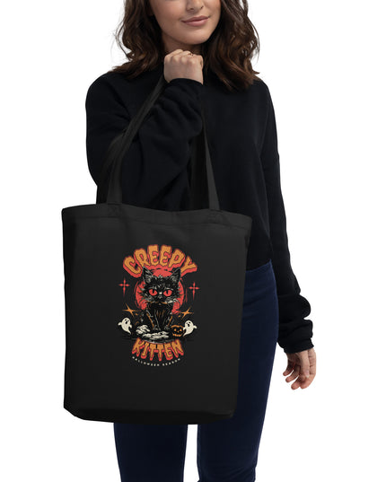 Creepy Kitten - Eco Tote Bag