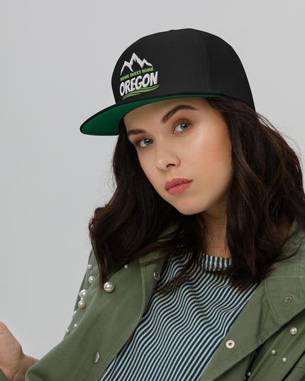 Home Sweet Home Oregon - Flat Bill Cap