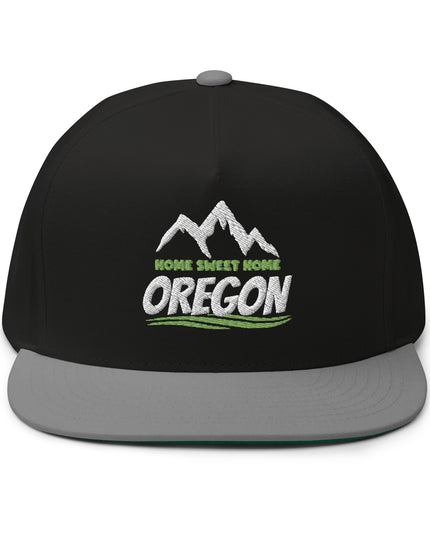 Home Sweet Home Oregon - Flat Bill Cap