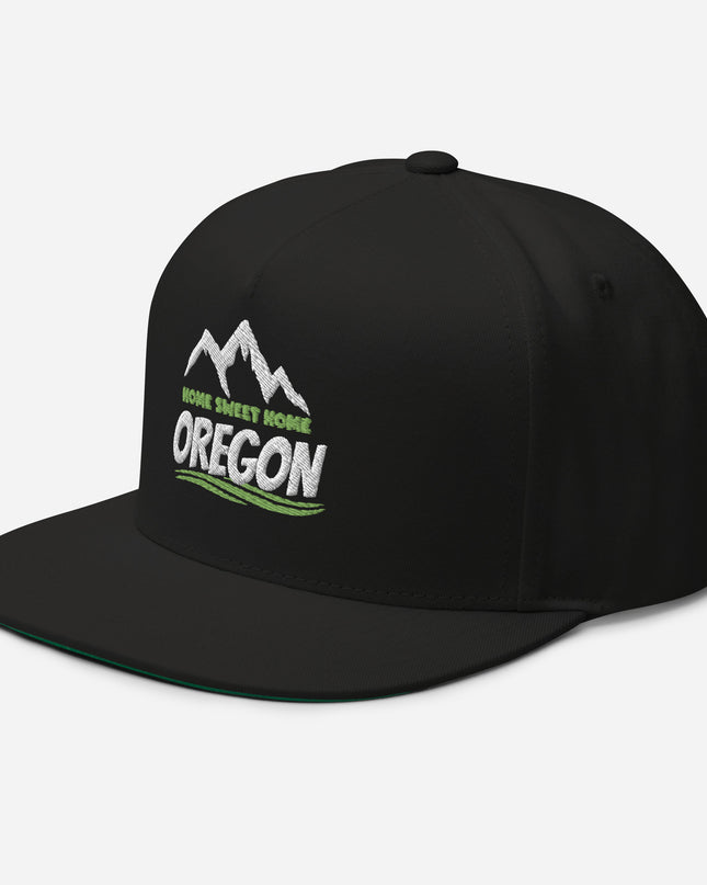 Home Sweet Home Oregon - Flat Bill Cap