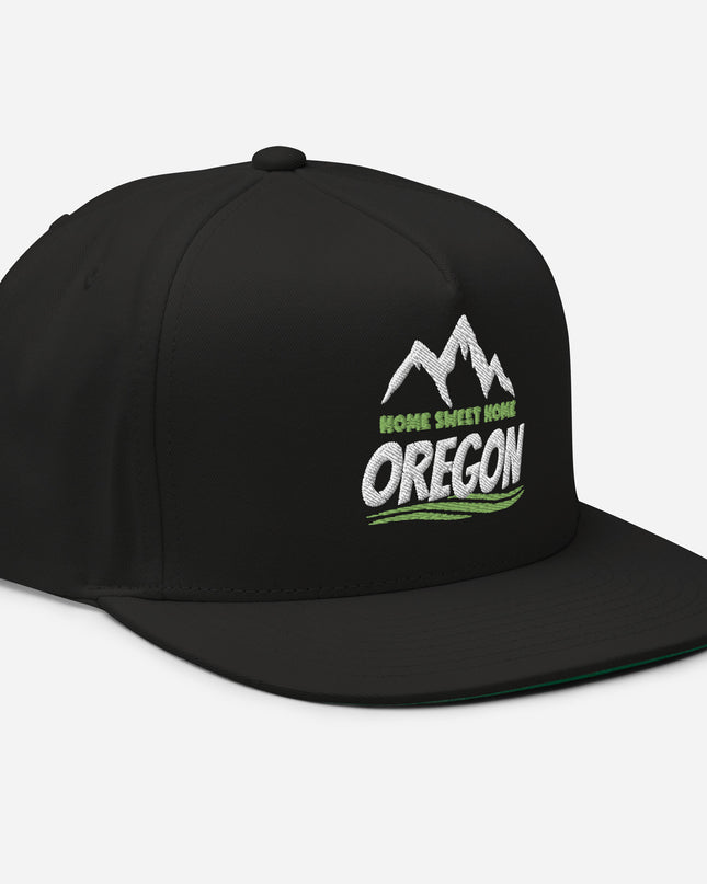 Home Sweet Home Oregon - Flat Bill Cap