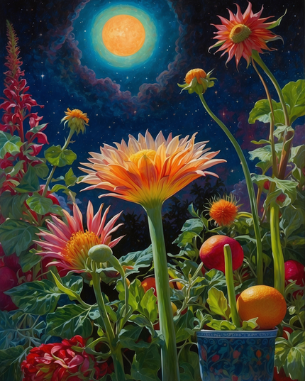 Cosmic Garden - Jigsaw puzzle