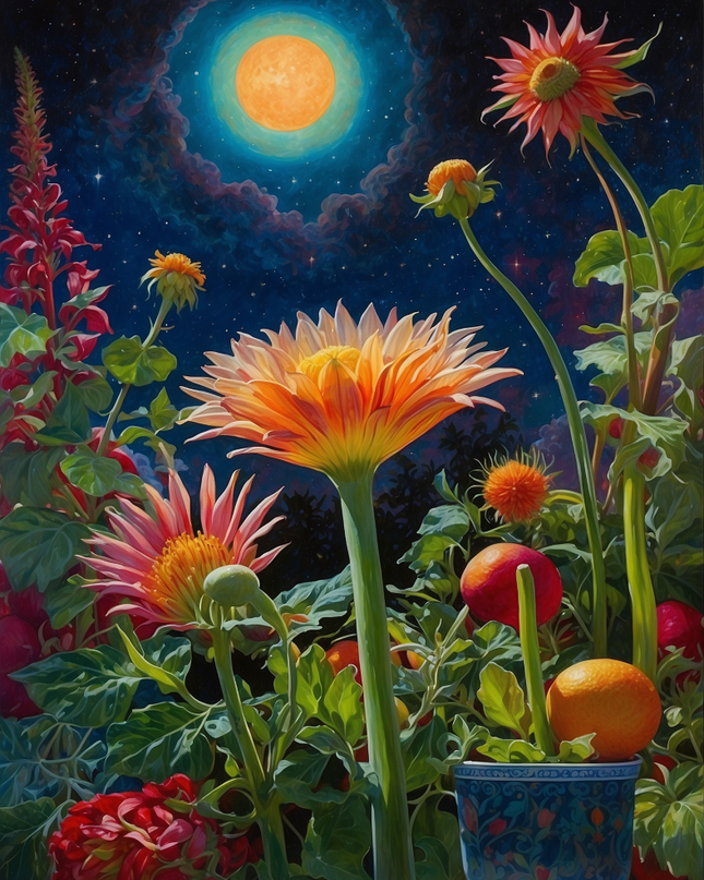 Cosmic Garden - Jigsaw puzzle