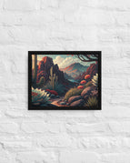 Black / 11″×14″