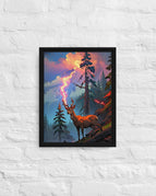 Black / 12″×16″