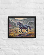 Black / 12″×16″