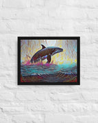 Black / 12″×16″