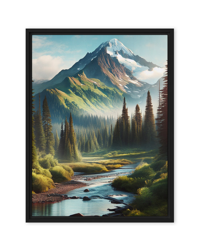 Oregon Outback - Digital Art - Framed canvas - FREE SHIPPING
