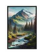 Black / 24″×36″