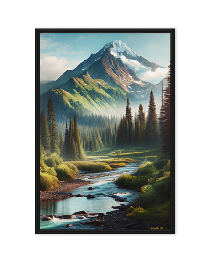 Oregon Outback - Digital Art - Framed canvas - FREE SHIPPING