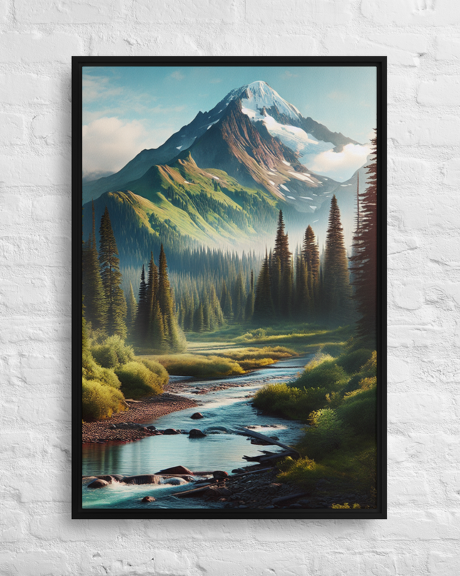 Oregon Outback - Digital Art - Framed canvas - FREE SHIPPING