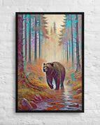 Black / 24″×36″
