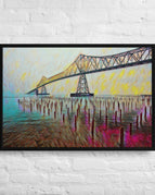 Black / 24″×36″