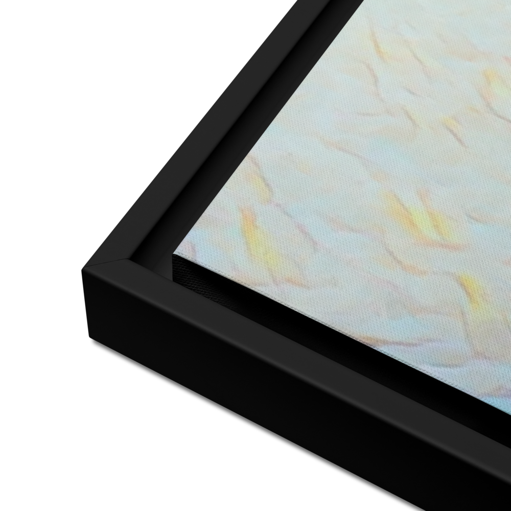 Pacific Northwest Orca - Digital Art - Framed canvas - FREE SHIPPING