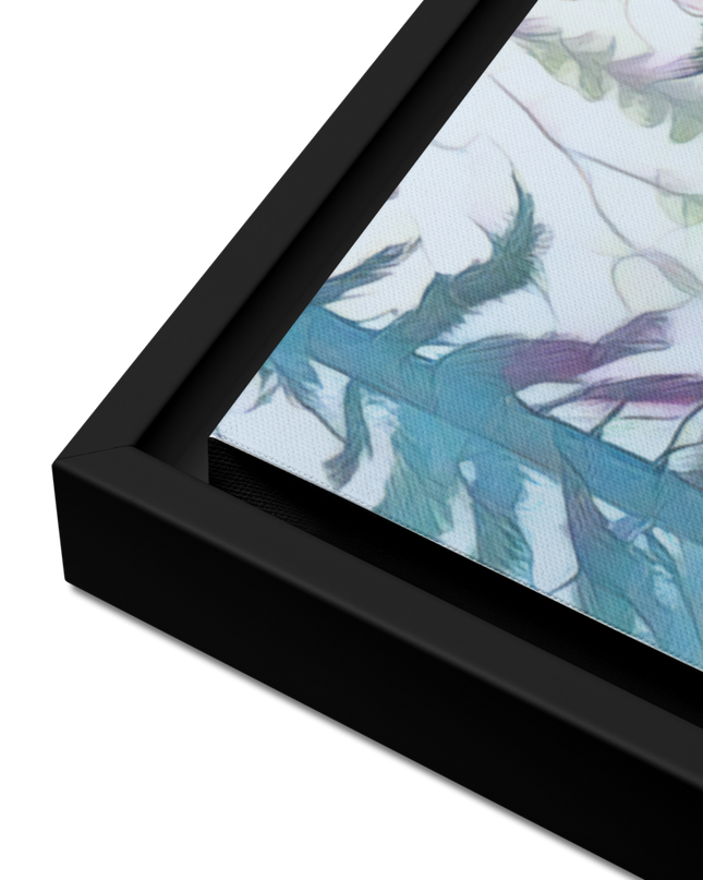 Into the Oregon Woods - Digital Art - Framed canvas - FREE SHIPPING