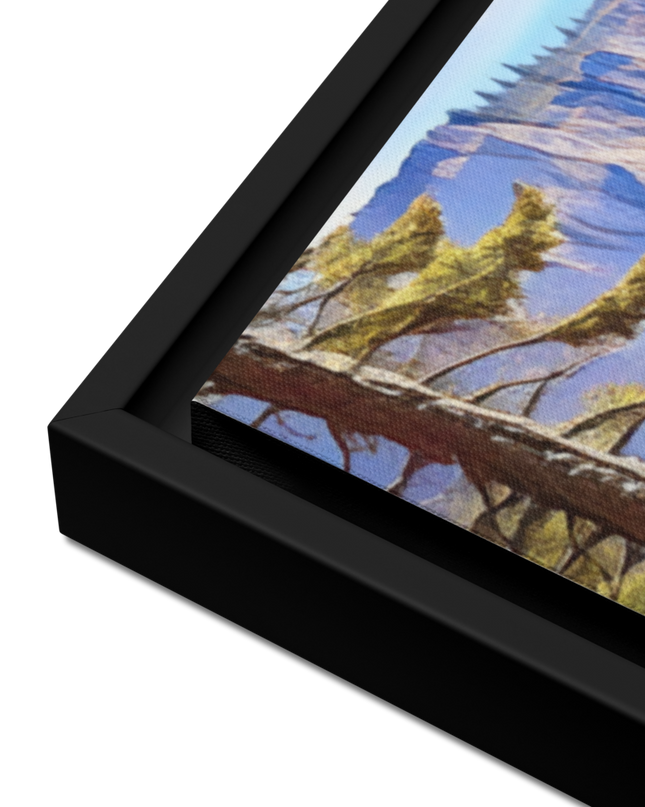 Oregon Calling - Digital Art - Framed canvas - FREE SHIPPING