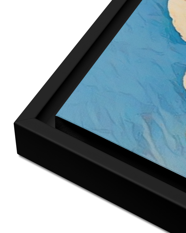 Oregon Hidden Pool - Digital Art Framed canvas - FREE SHIPPING