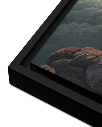 DESERT WALL ART - FRAMED CANVAS PRINT/3